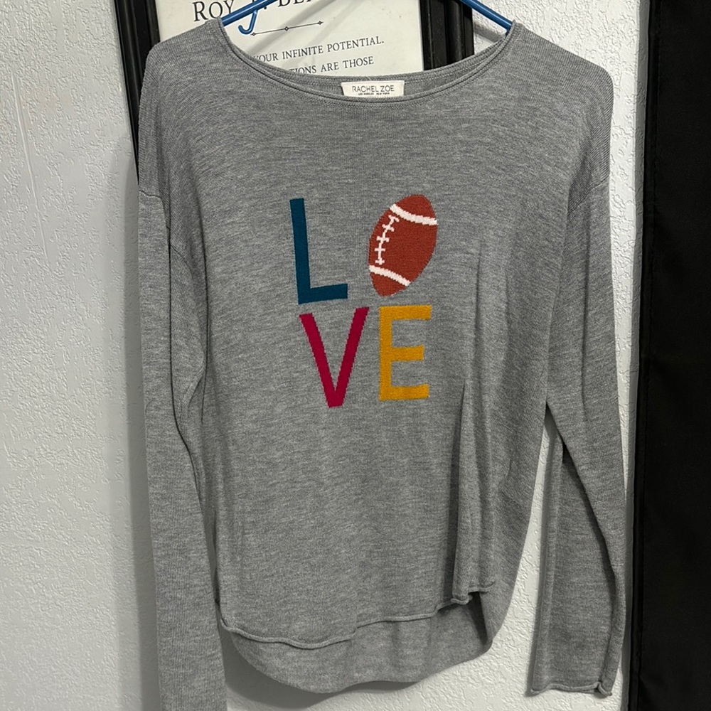 Rachel Zoe Gray Knit Sweater